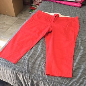 Lands' End Red Pants Sz 20w